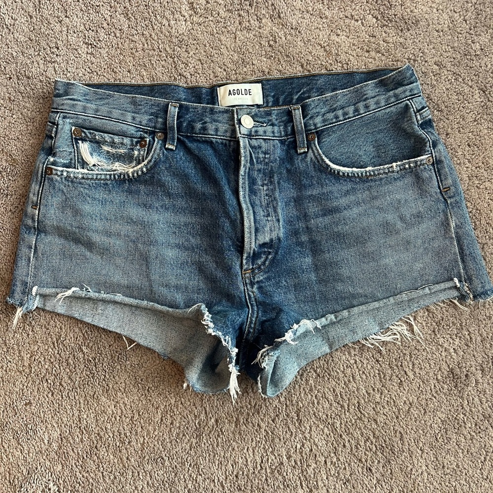 Agolde Parker cut offs
